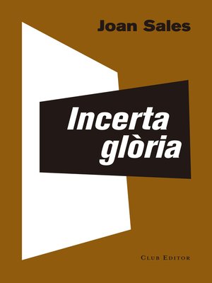 cover image of Incerta glòria